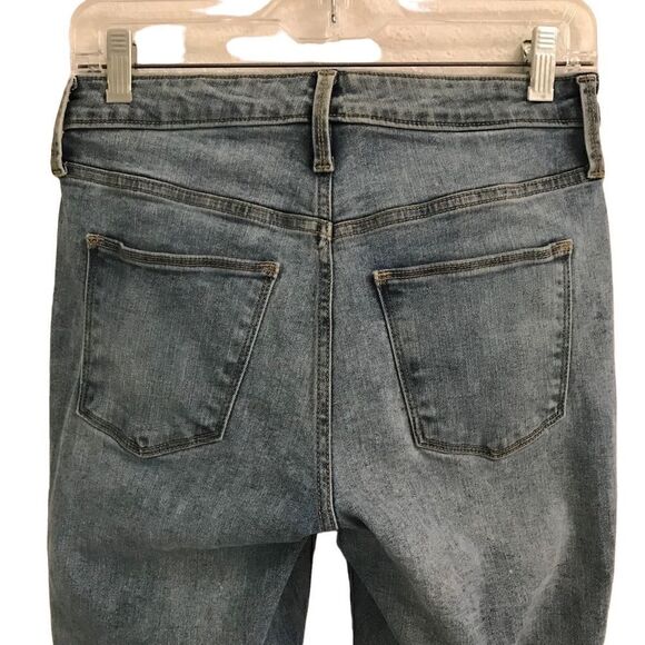 Universal Thread high rise skinny crop button fly denim jeans 4/27 - Picture 4 of 8
